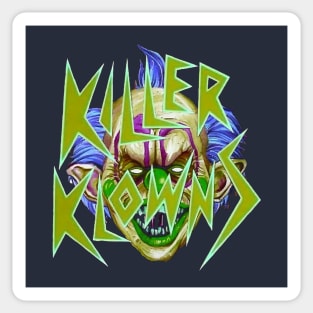 Killer Klowns From Outer Space Eerie Sticker